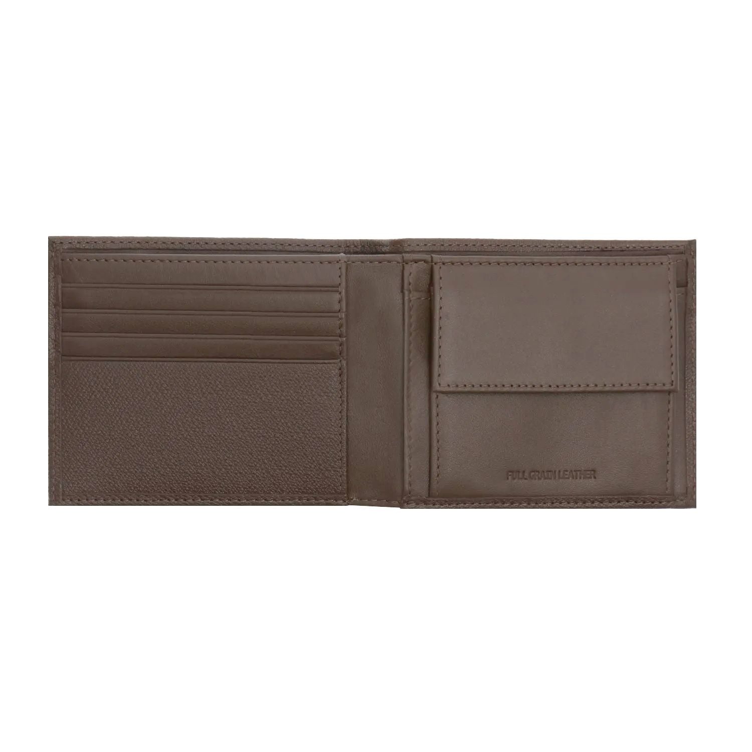 Crossing Elite Bi-fold Leather Wallet [12 Card Slots] RFID - Dark Khaki