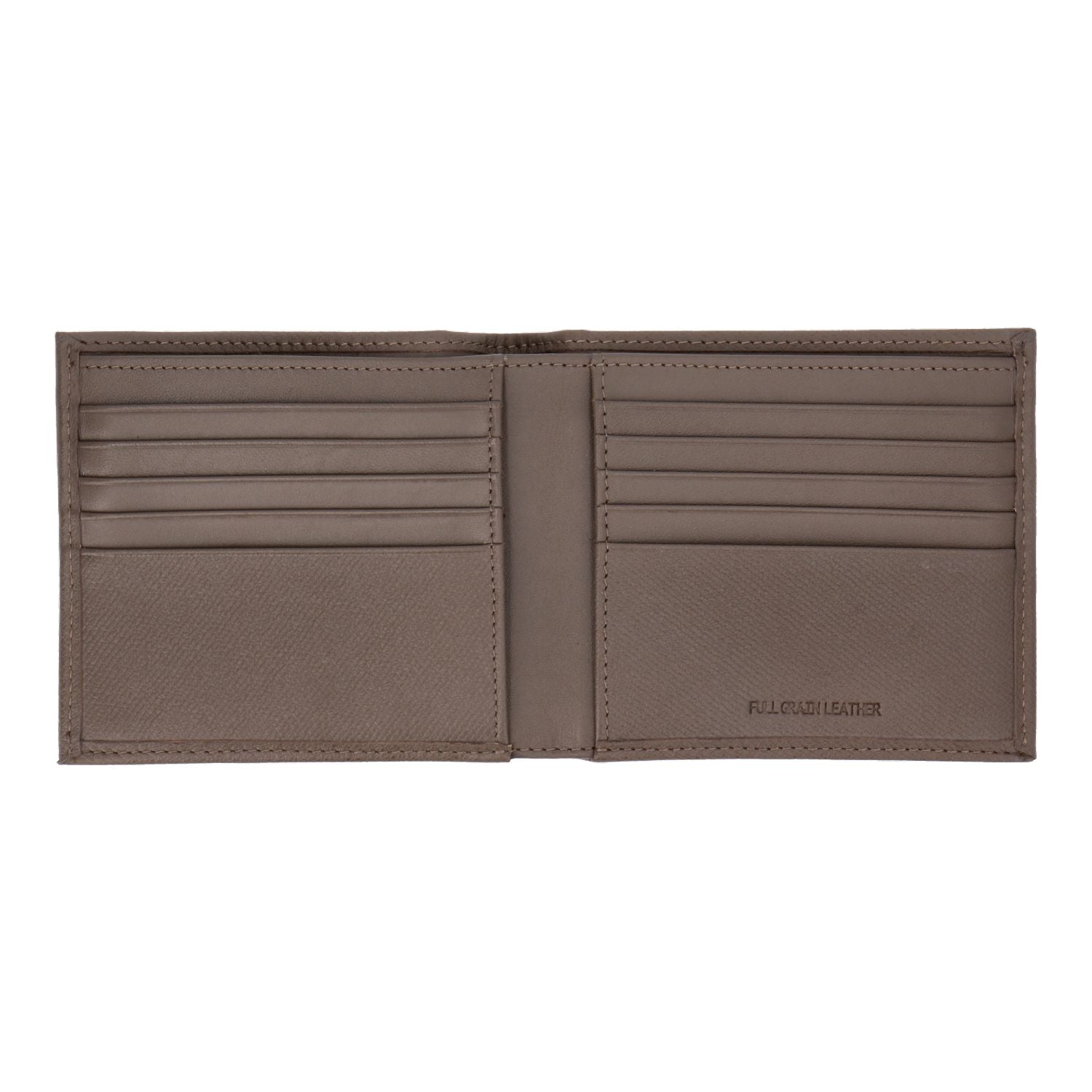 Crossing Elite Bi-fold Leather Wallet [18 Card Slots] RFID - Dark Khaki