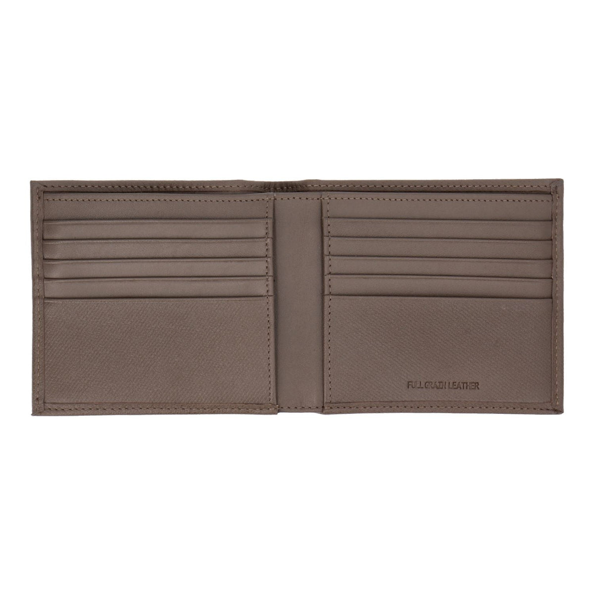Crossing Elite Bi-fold Leather Wallet [18 Card Slots] RFID - Dark Khaki