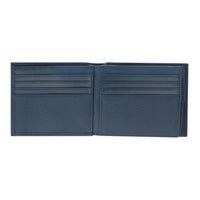 Crossing Elite Bi-fold Leather Wallet With Flap And Coin Pouch RFID - Jeans