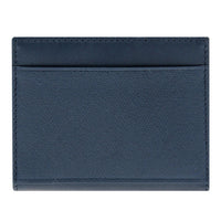 Crossing Elite Leather Card Case With Button Closure RFID - Jeans