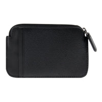 Crossing Elite Leather Key Coin Pouch With Card Slots RFID - Black