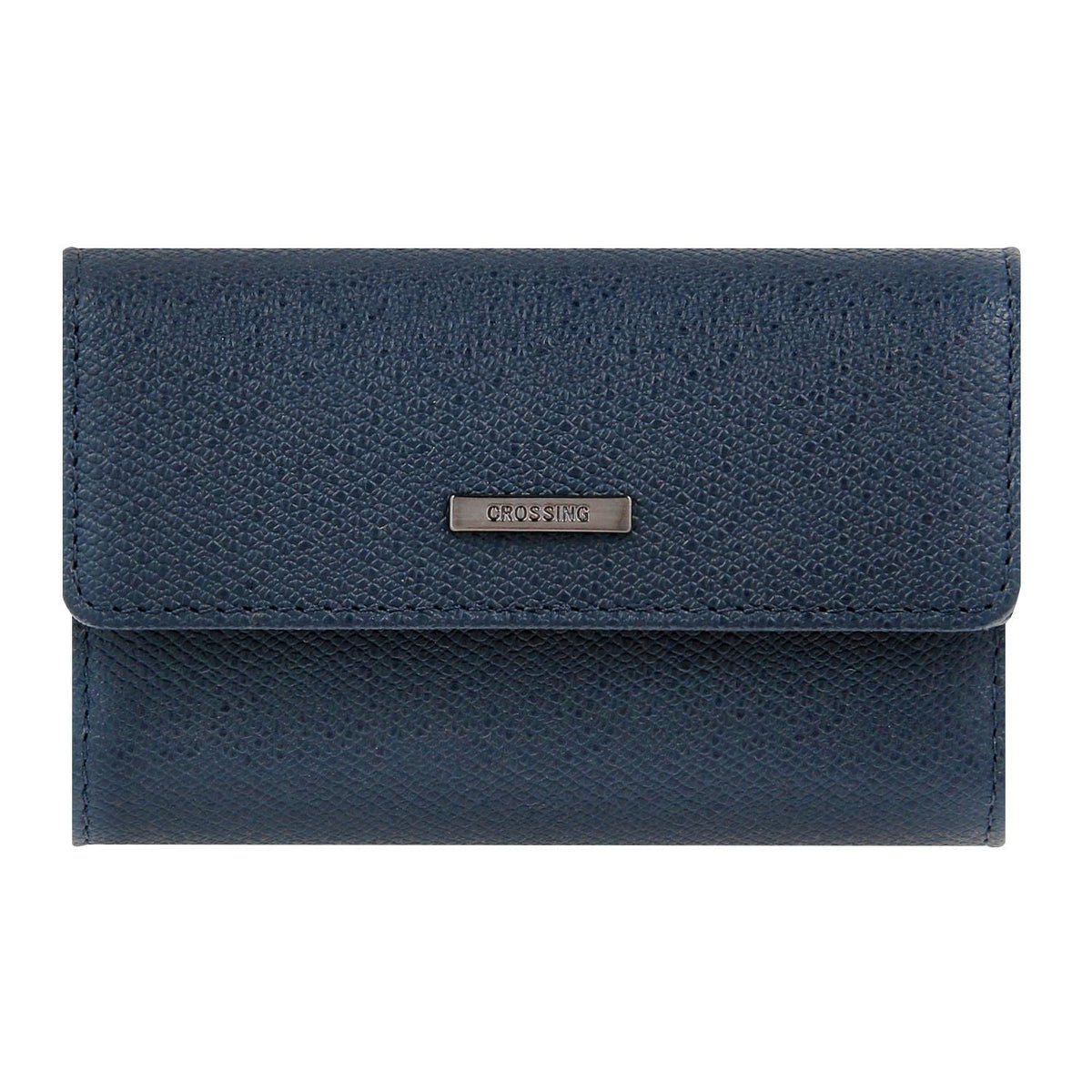 Crossing Elite Leather Key Holder With Card Pockets  - Jeans