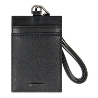 Crossing Elite Leather Lanyard - Black