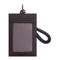 Crossing Elite Leather Lanyard - Chocolate
