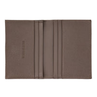 Crossing Elite Leather Leather Card Case With Magnet Closure RFID - Dark Khaki