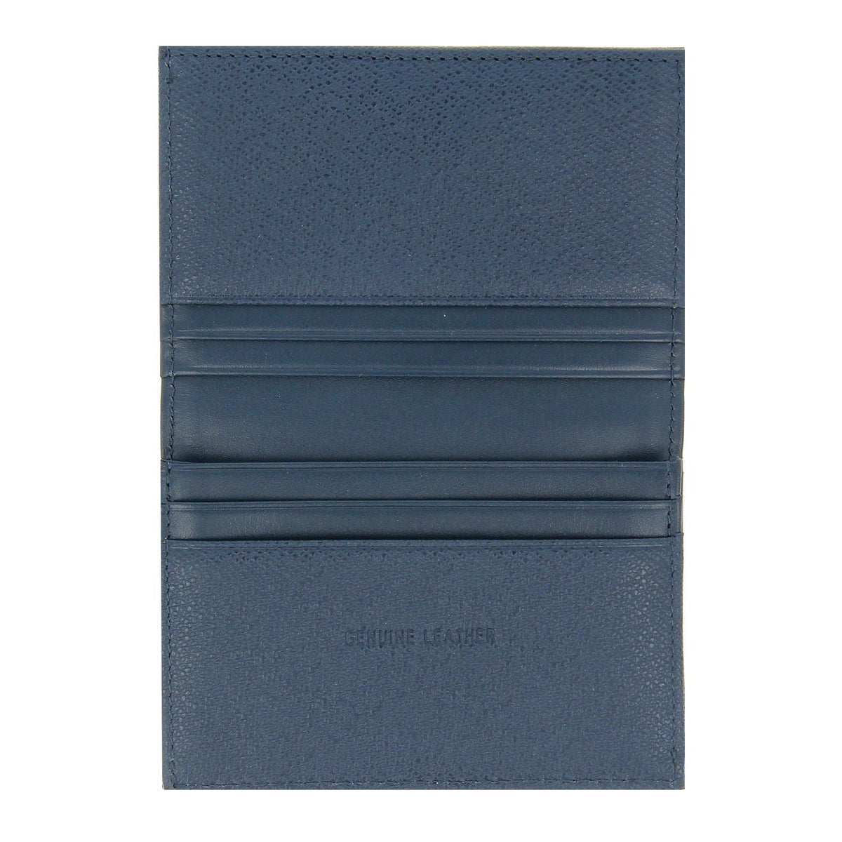 Crossing Elite Leather Leather Card Case With Magnet Closure RFID - Jeans