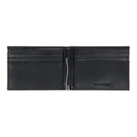Crossing Elite Leather Money Clip Leather Wallet RFID - Black
