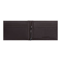 Crossing Elite Money Clip Leather Wallet RFID - Chocolate