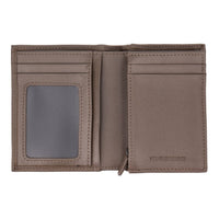 Crossing Elite Short Leather Wallet With Coin Pouch RFID - Dark Khaki
