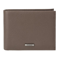 Crossing Elite Slim Leather Wallet With Coin Pocket [5 Card Slots] RFID - Dark Khaki