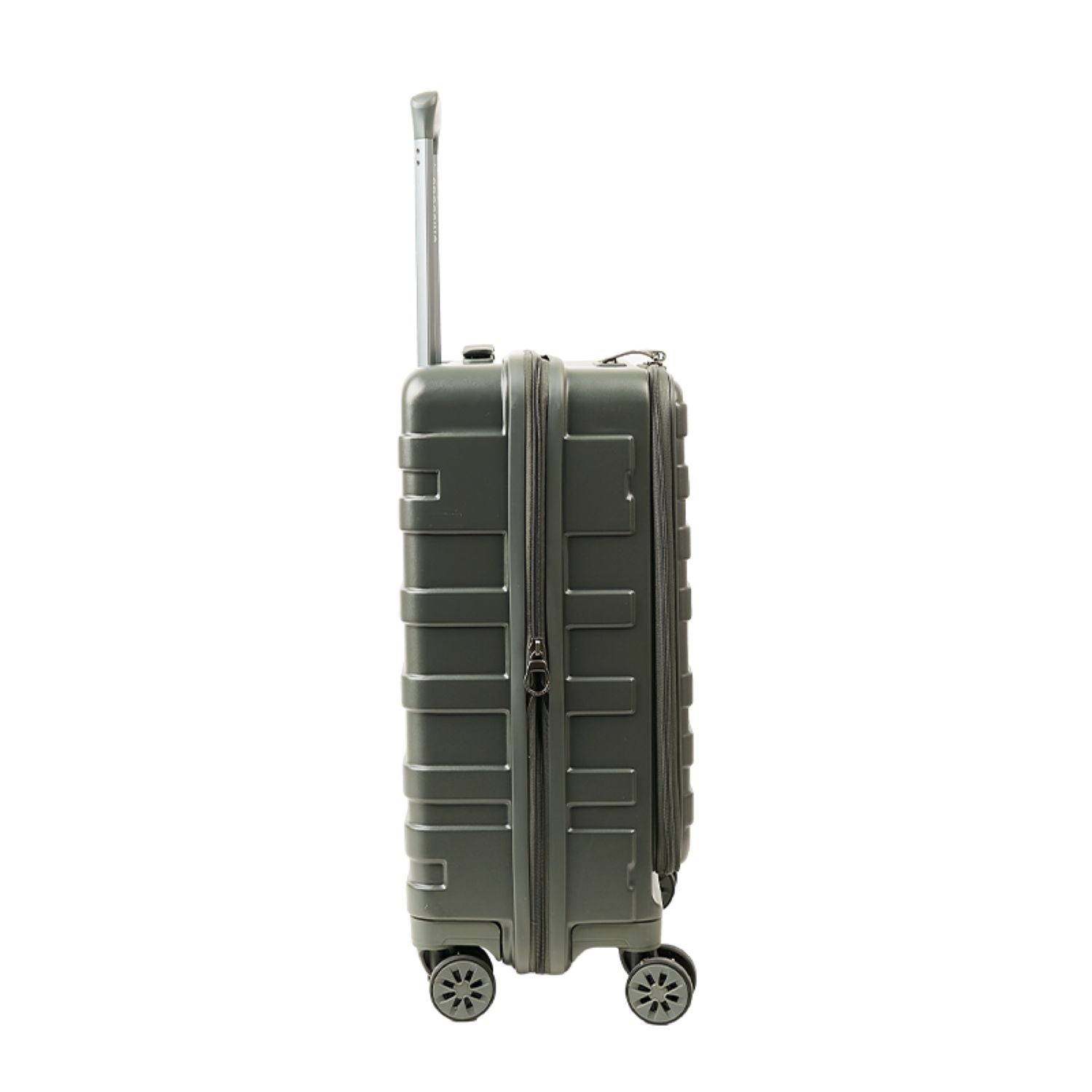 Crossing Groov Pc Trunk 20" Carry On Luggage With Front Access Opening - Army Green