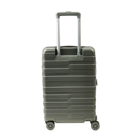 Crossing Groov Pc Trunk 20" Carry On Luggage With Front Access Opening - Army Green