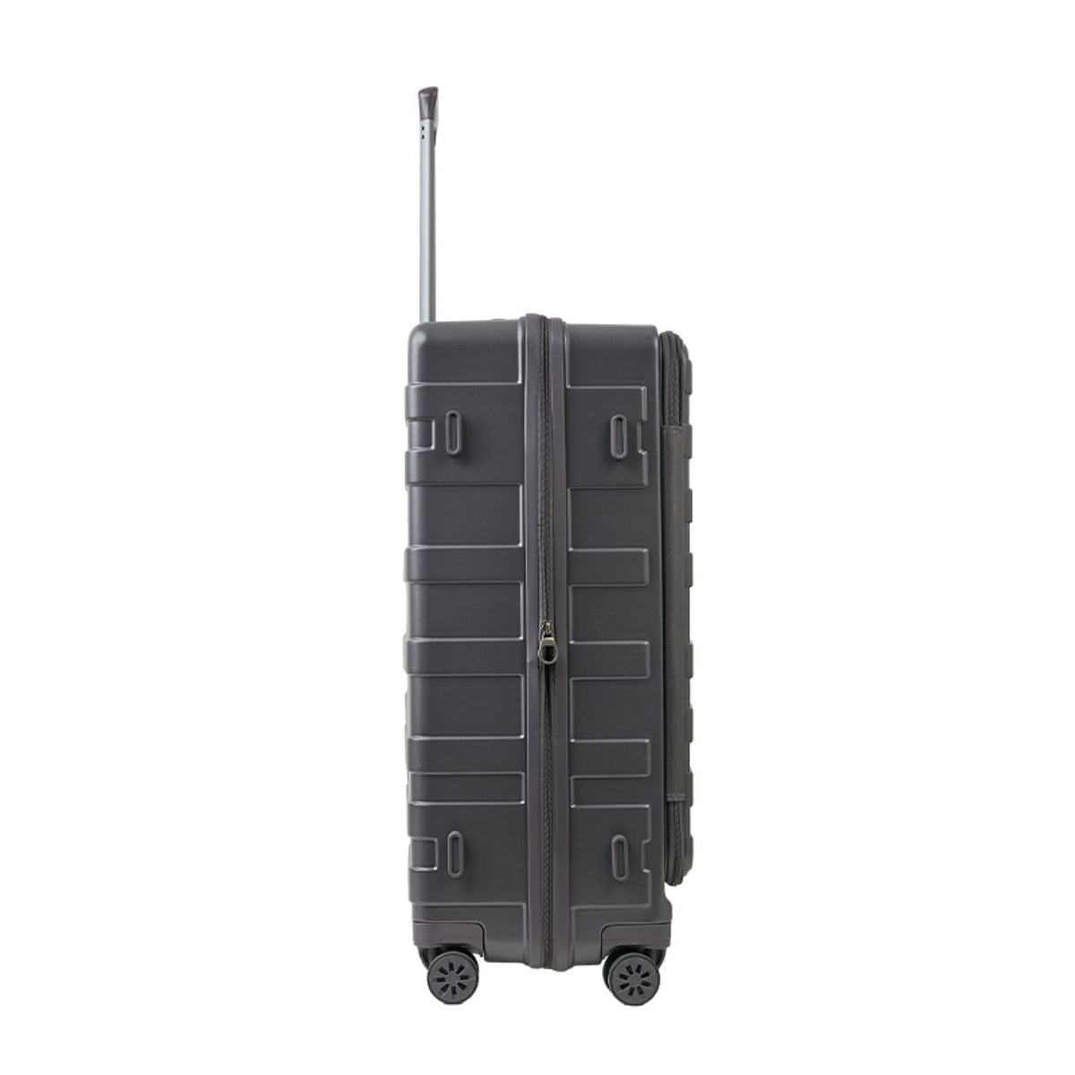 Crossing Groov Pc Trunk 20" Carry On Luggage With Front Access Opening - Dark Grey