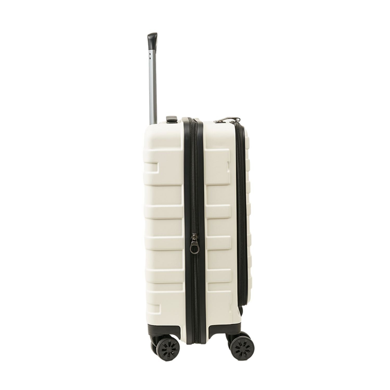Crossing Groov Pc Trunk 20" Carry On Luggage With Front Access Opening - White