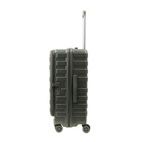Crossing Groov Pc Trunk 24" Medium Luggage With Front Access Opening - Army Green