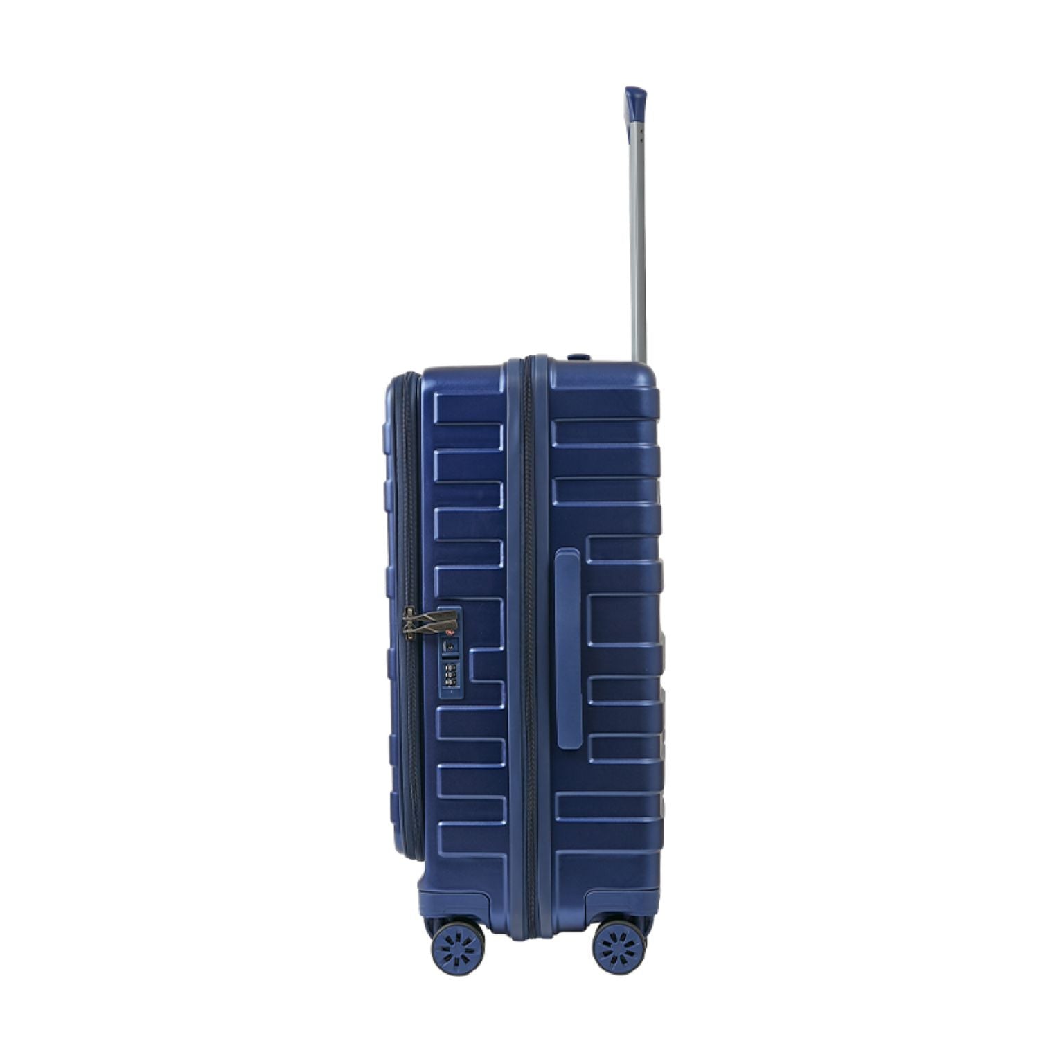 Crossing Groov Pc Trunk 24" Medium Luggage With Front Access Opening - Stone Blue