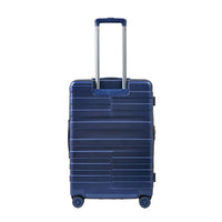 Crossing Groov Pc Trunk 24" Medium Luggage With Front Access Opening - Stone Blue
