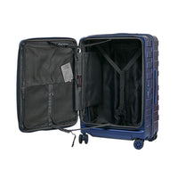 Crossing Groov Pc Trunk 24" Medium Luggage With Front Access Opening - Stone Blue