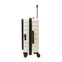 Crossing Groov Pc Trunk 24" Medium Luggage With Front Access Opening - White