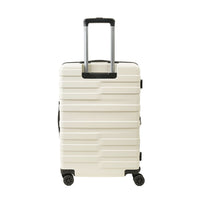 Crossing Groov Pc Trunk 24" Medium Luggage With Front Access Opening - White