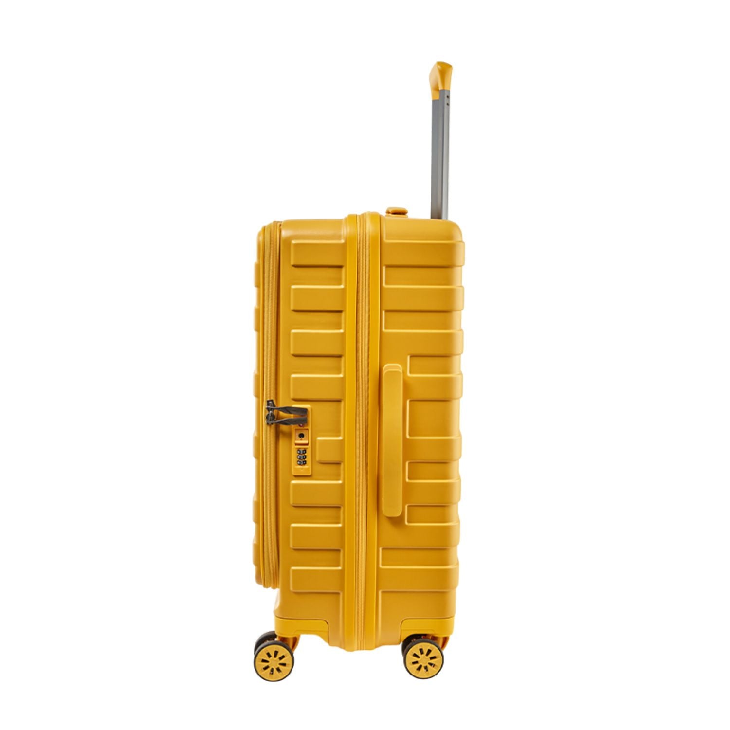 Crossing Groov Pc Trunk 24" Medium Luggage With Front Access Opening - Yellow