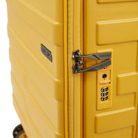 Crossing Groov Pc Trunk 24" Medium Luggage With Front Access Opening - Yellow