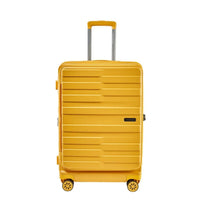Crossing Groov Pc Trunk 24" Medium Luggage With Front Access Opening - Yellow