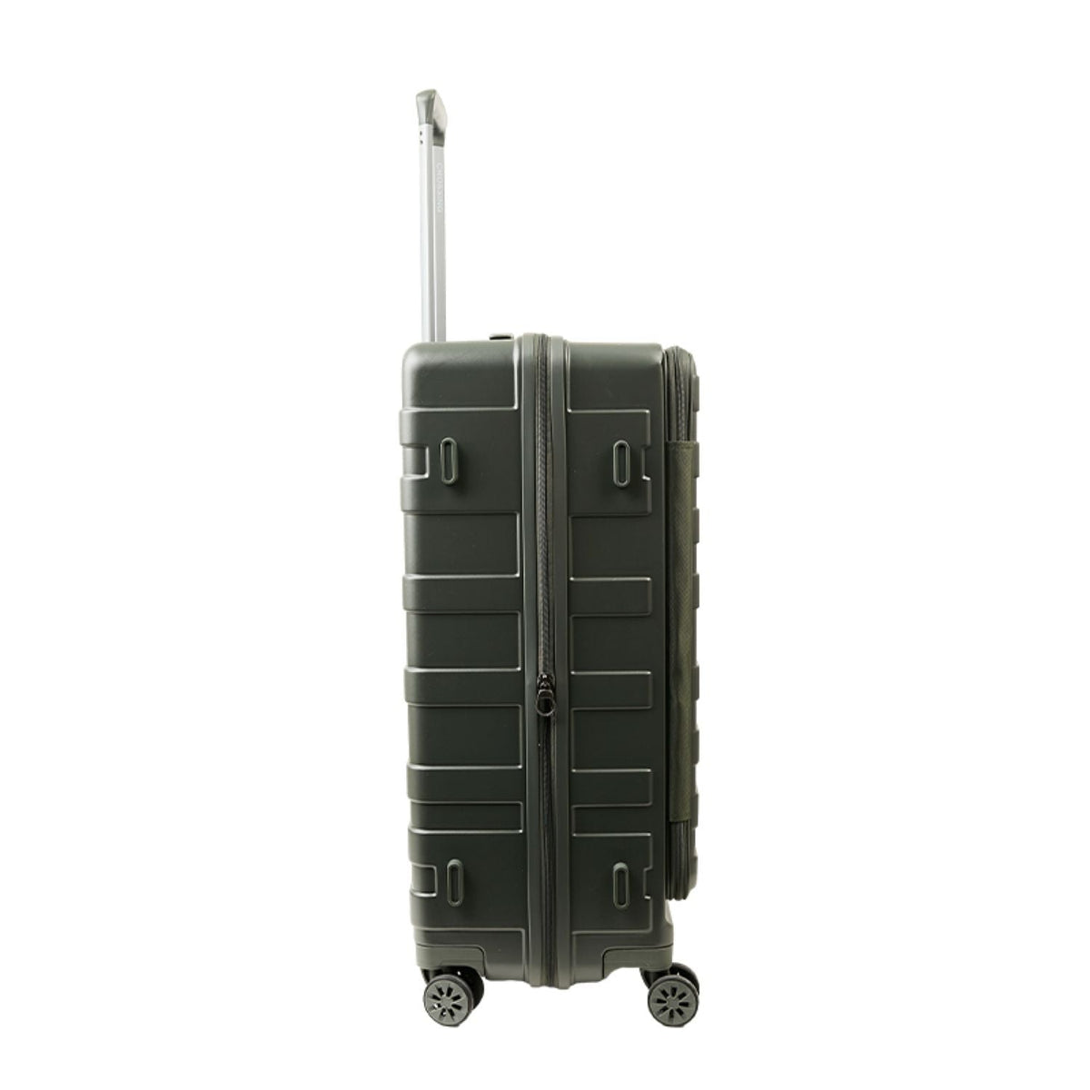 Crossing Groov Pc Trunk 28" Large Luggage With Front Access Opening - Army Green