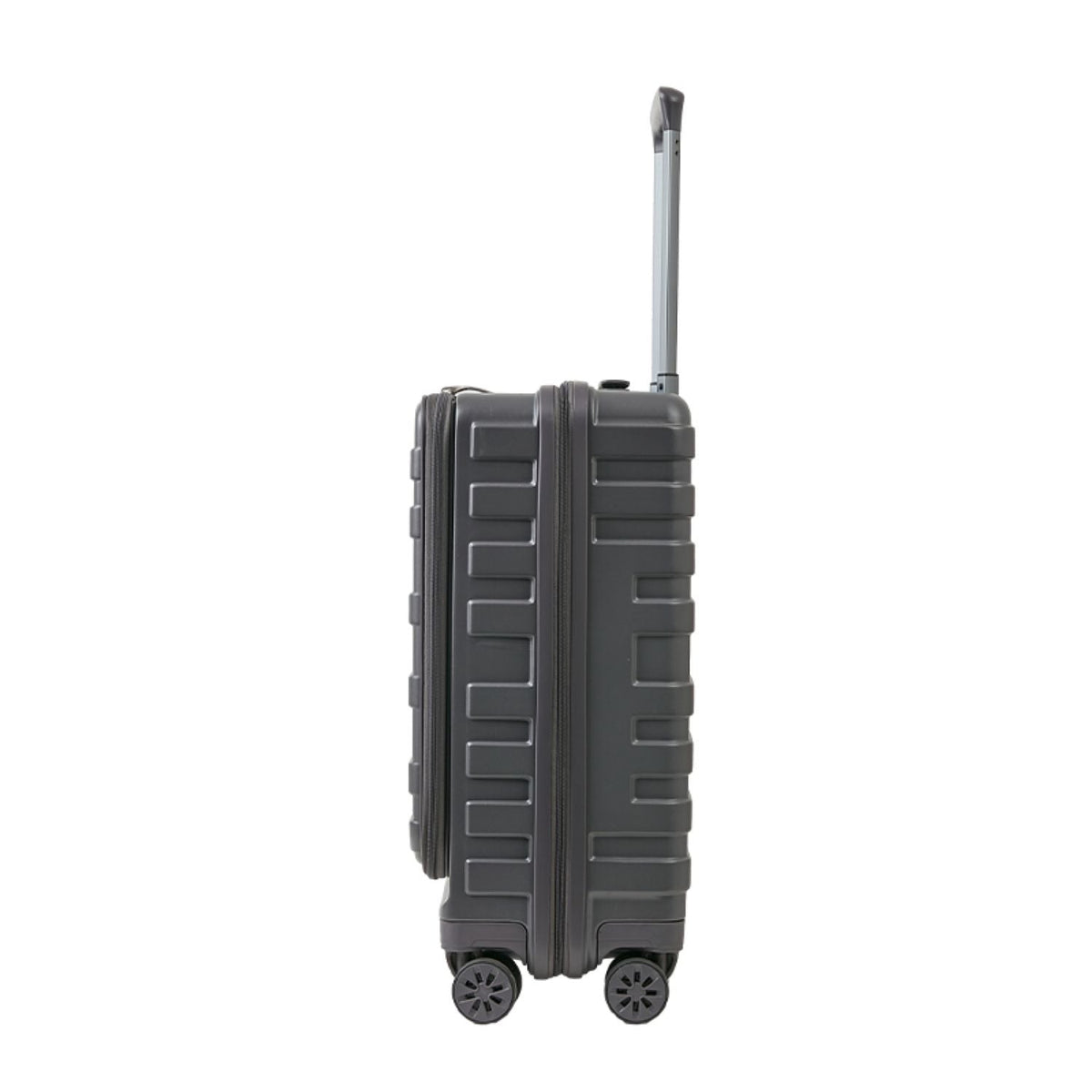 Crossing Groov Pc Trunk 28" Large Luggage With Front Access Opening - Dark Grey