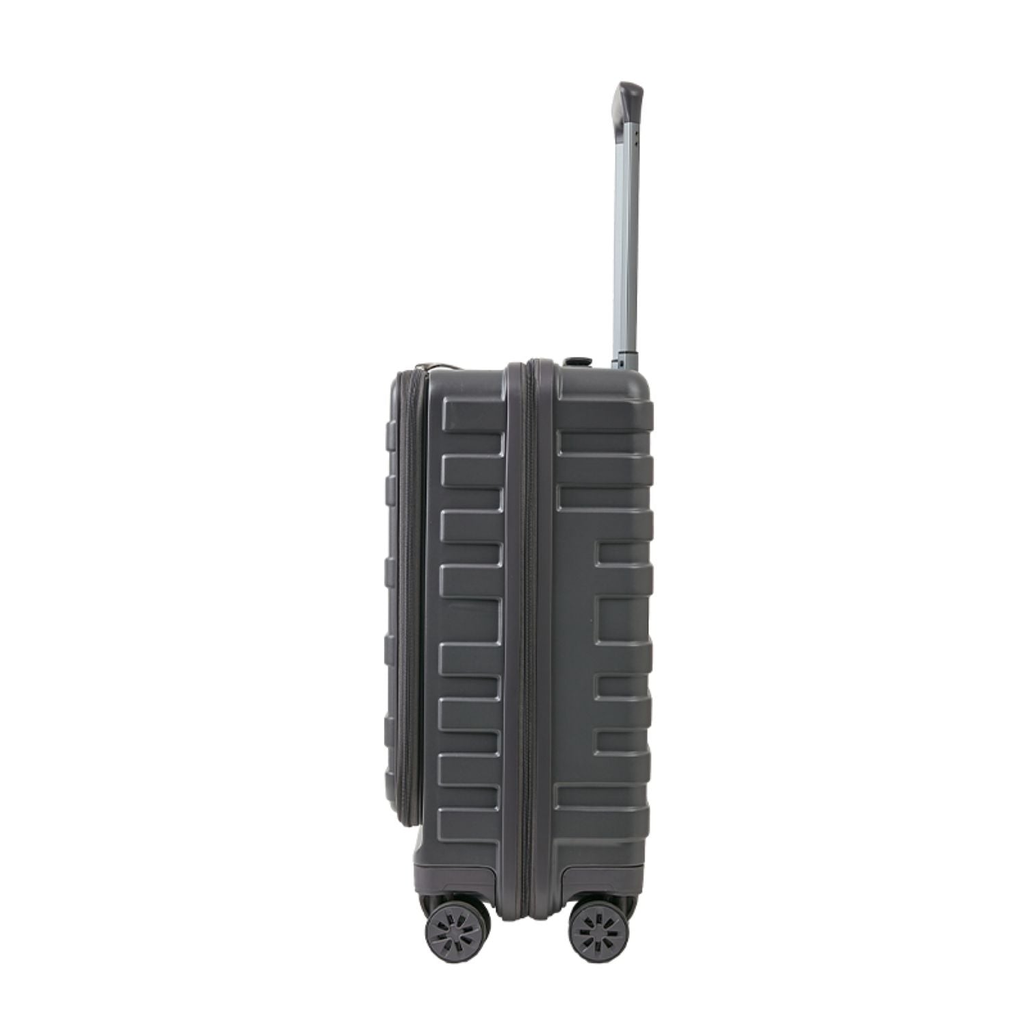 Crossing Groov Pc Trunk 28" Large Luggage With Front Access Opening - Dark Grey