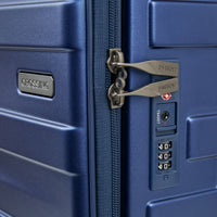 Crossing Groov Pc Trunk 28" Large Luggage With Front Access Opening - Stone Blue