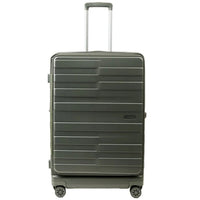 Crossing Groov Pc Trunk 28" Large Luggage With Front Access Opening - Army Green