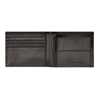 Crossing Infinite Bi-Fold Leather Wallet [12 Card Slots] RFID - Black