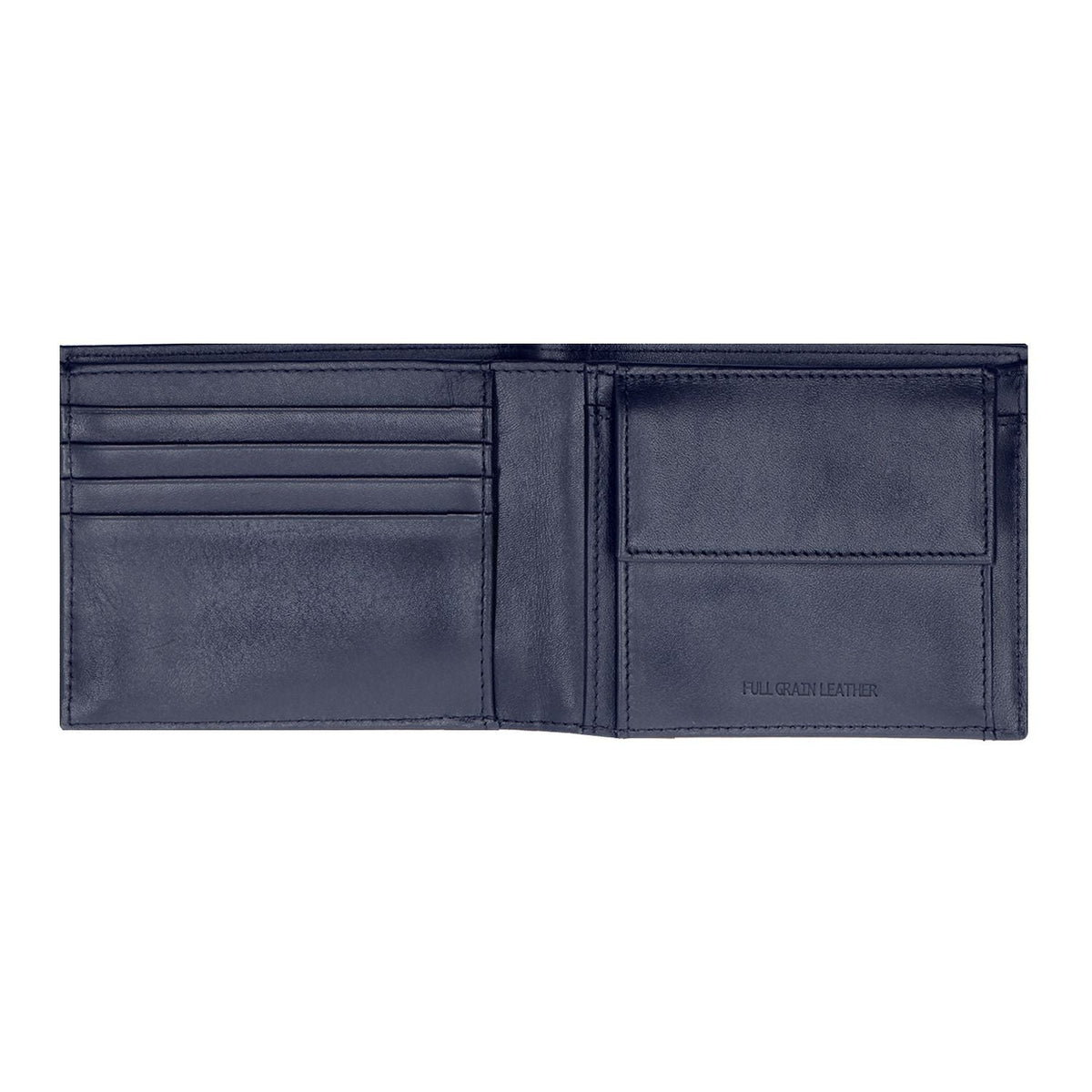 Crossing Infinite Bi-Fold Leather Wallet [12 Card Slots] RFID - Blue