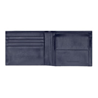 Crossing Infinite Bi-Fold Leather Wallet [12 Card Slots] RFID - Blue