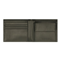 Crossing Infinite Bi-Fold Leather Wallet [12 Card Slots] RFID - Khaki