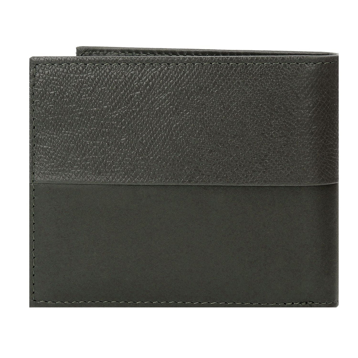 Crossing Infinite Bi-Fold Leather Wallet [12 Card Slots] RFID - Khaki