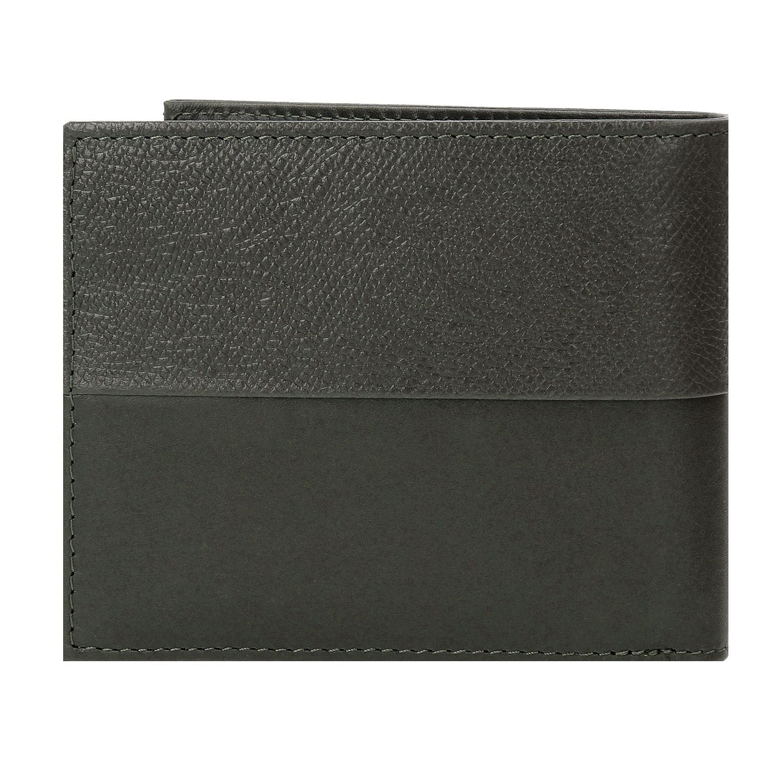 Crossing Infinite Bi-Fold Leather Wallet [12 Card Slots] RFID - Khaki
