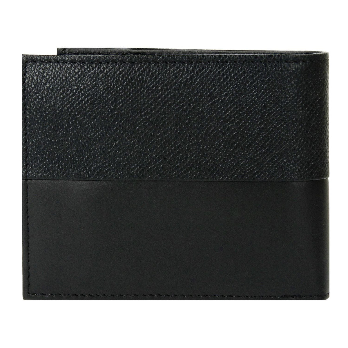 Crossing Infinite Bi-Fold Leather Wallet RFID - Black