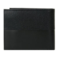 Crossing Infinite Bi-Fold Leather Wallet With Window And Coin Pocket RFID - Black