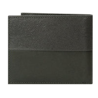 Crossing Infinite Bi-Fold Leather Wallet With Window And Coin Pocket RFID - Khaki