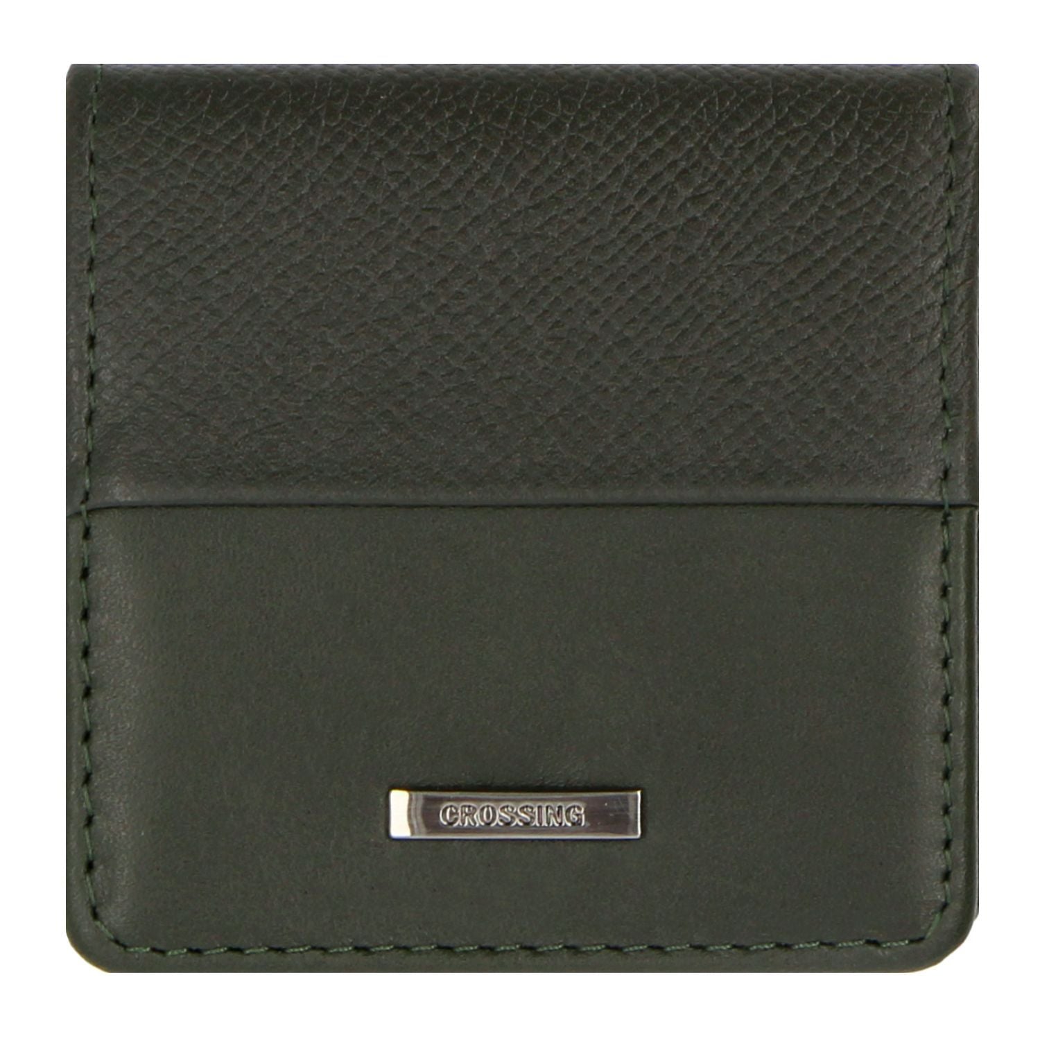Crossing Infinite Leather Coin Pouch - Khaki