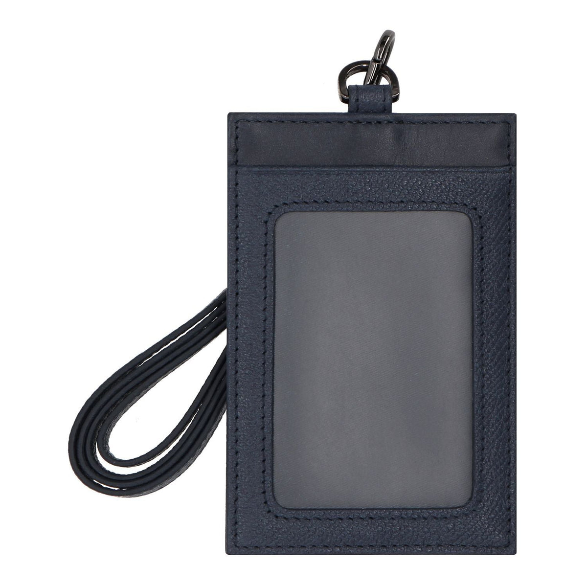 Crossing Infinite Leather Lanyard - Blue