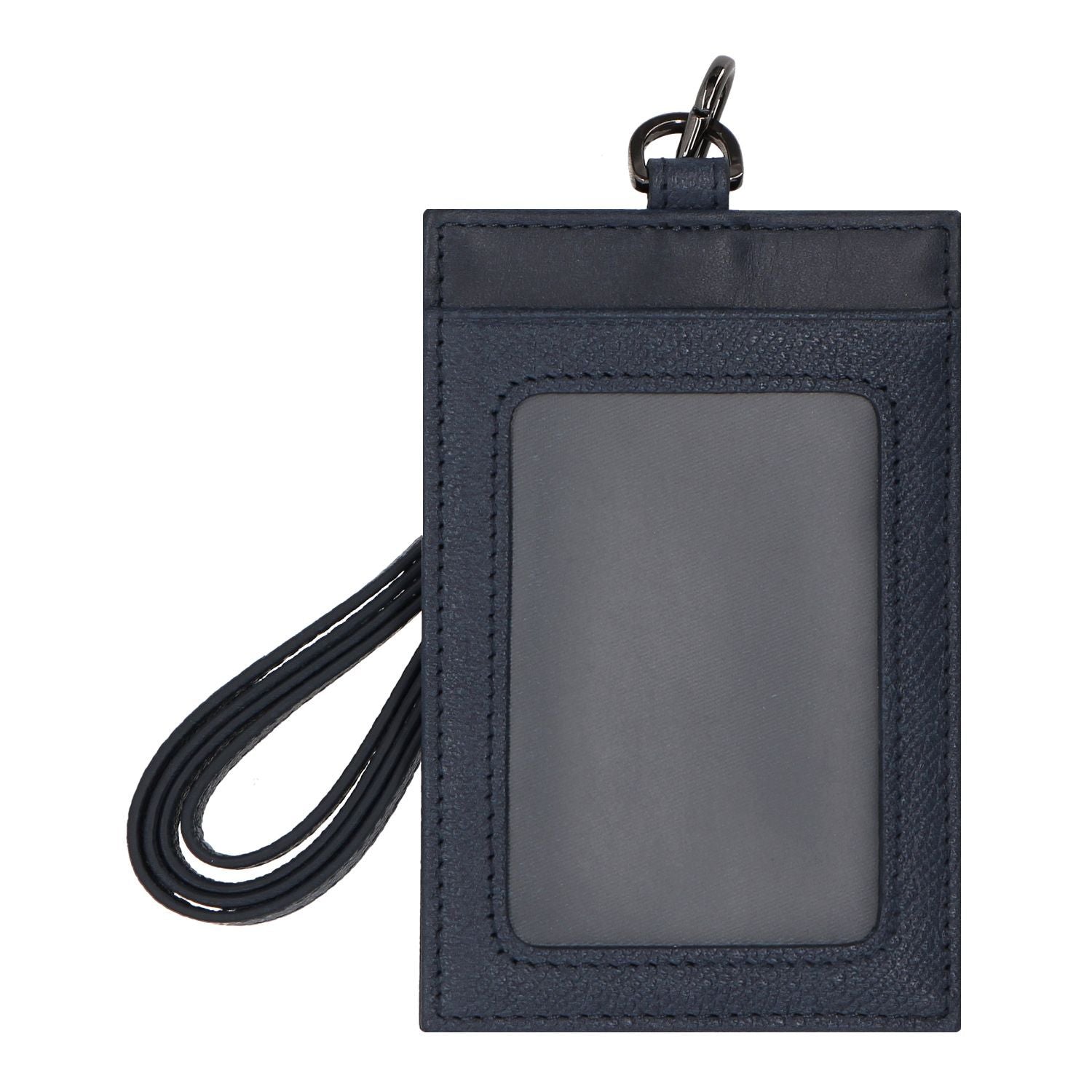 Crossing Infinite Leather Lanyard - Blue