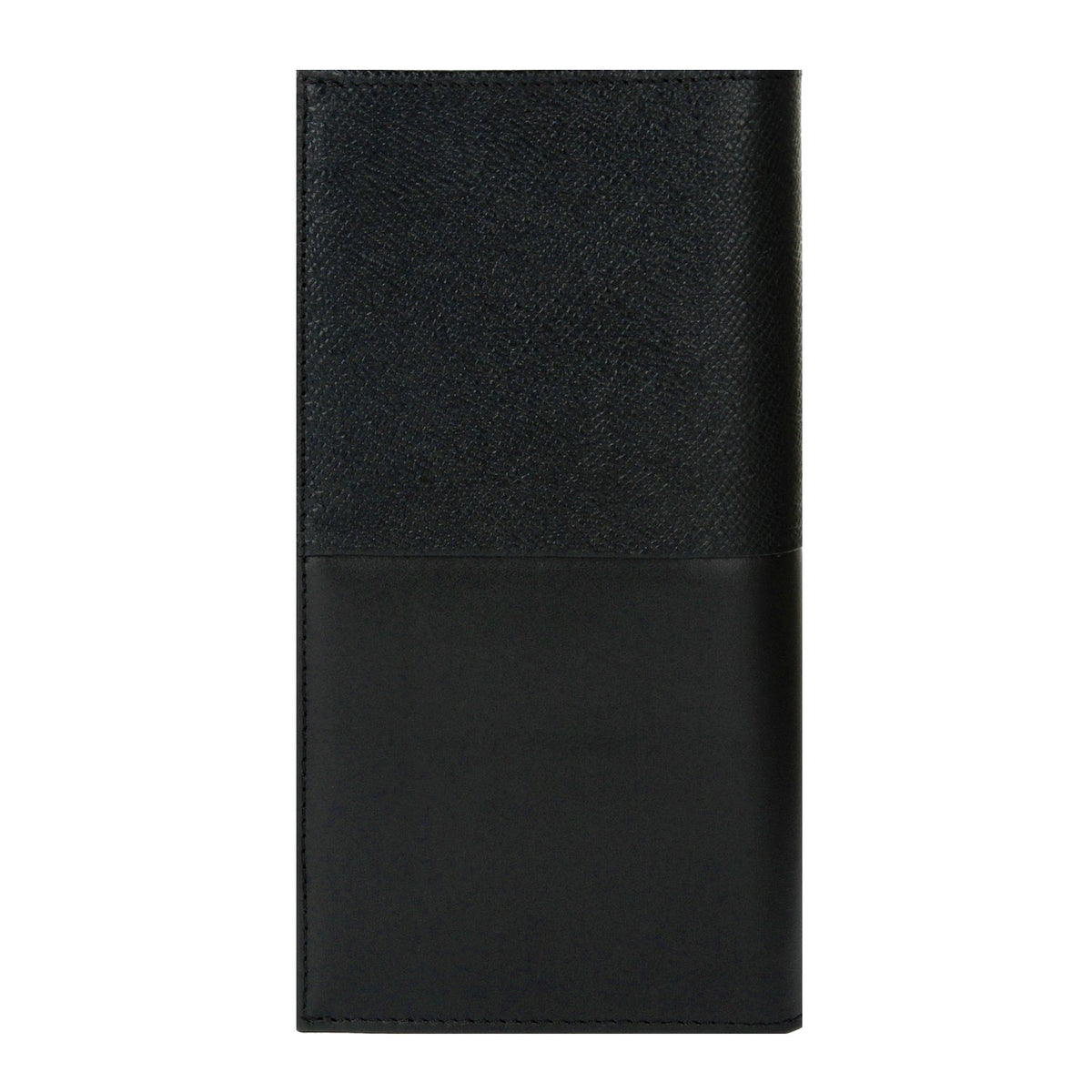 Crossing Infinite Long Leather Wallet RFID - Black