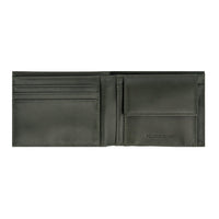 Crossing Infinite Slim Leather Wallet With Coin Pocket [5 Card Slots] RFID - Khaki