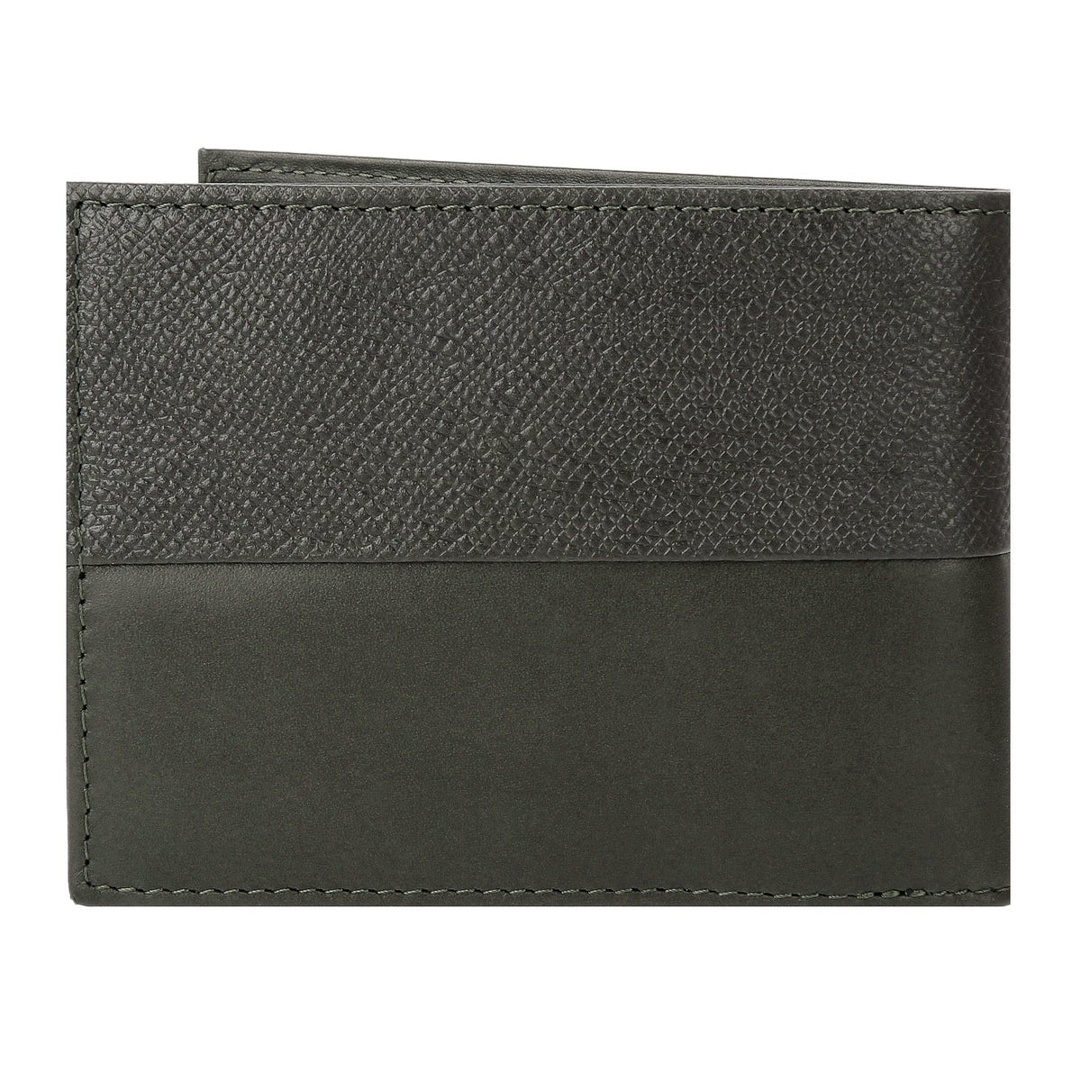 Crossing Infinite Slim Leather Wallet With Coin Pocket [5 Card Slots] RFID - Khaki