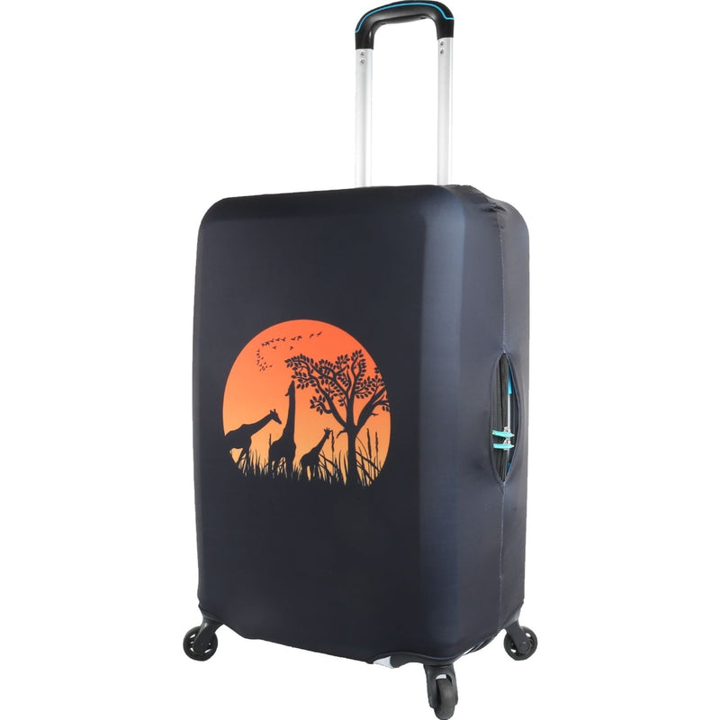 Crossing Luggage Cover Small - Night Safari (18"- 21")