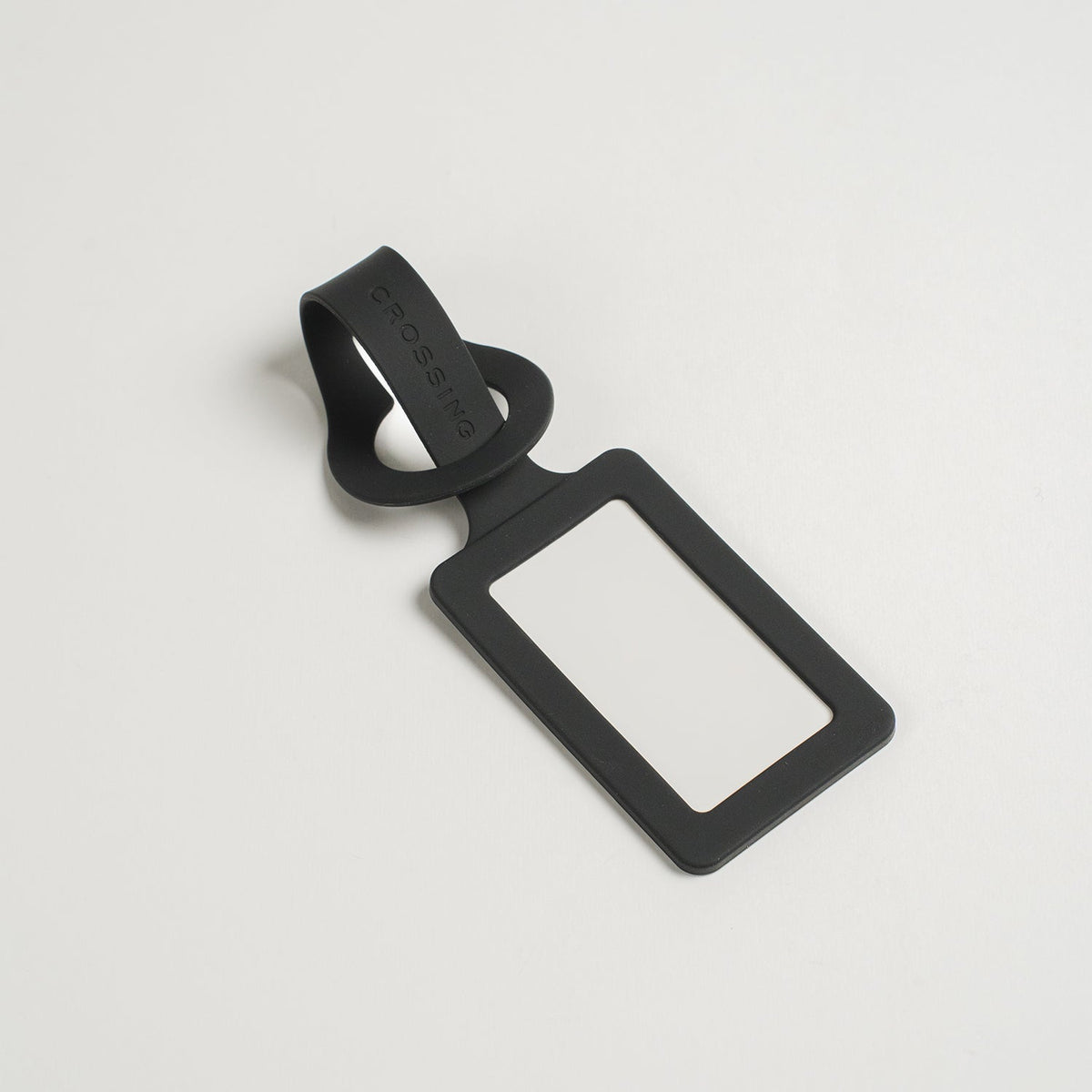 Crossing Luggage Tag - Black